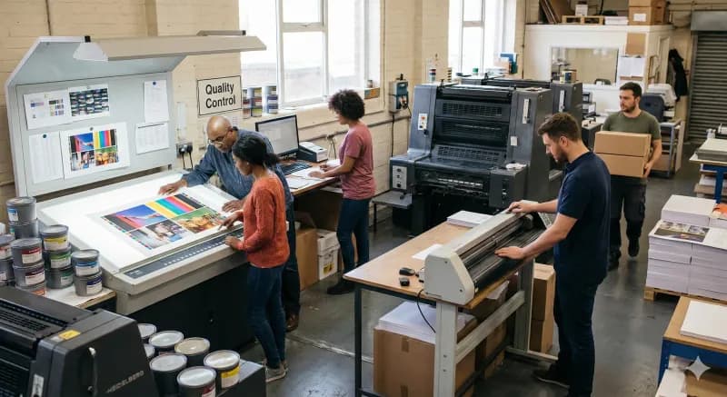 Pars and Paper printing workshop and production facility