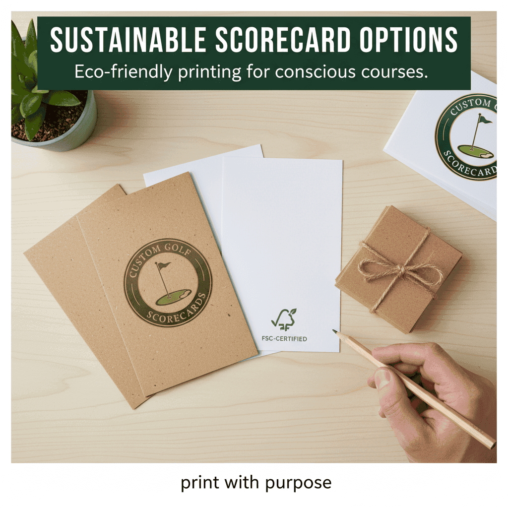 Eco-Friendly Golf Scorecards